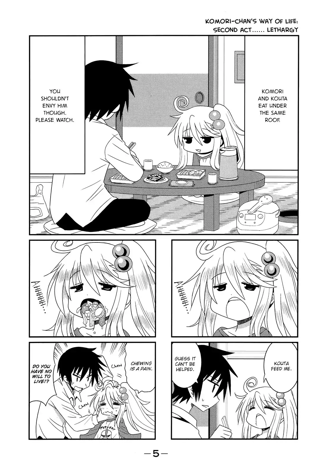 Komori-chan wa Yaruki o Dase Chapter 0 5